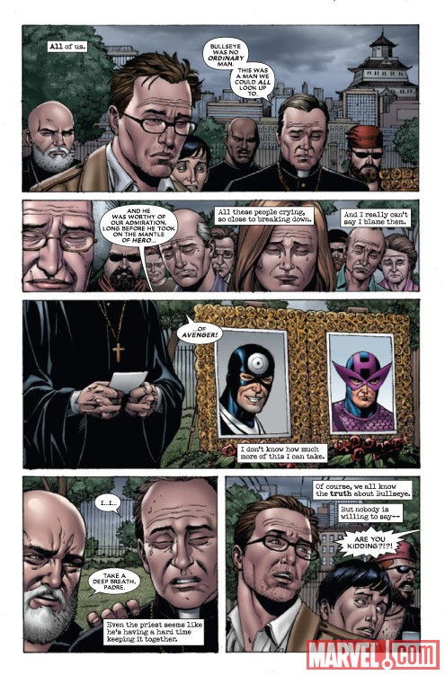 SHADOWLAND: BULLSEYE #1 preview art by Sean Chen