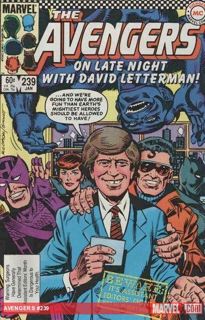Avengers #239 cover Avengers comics