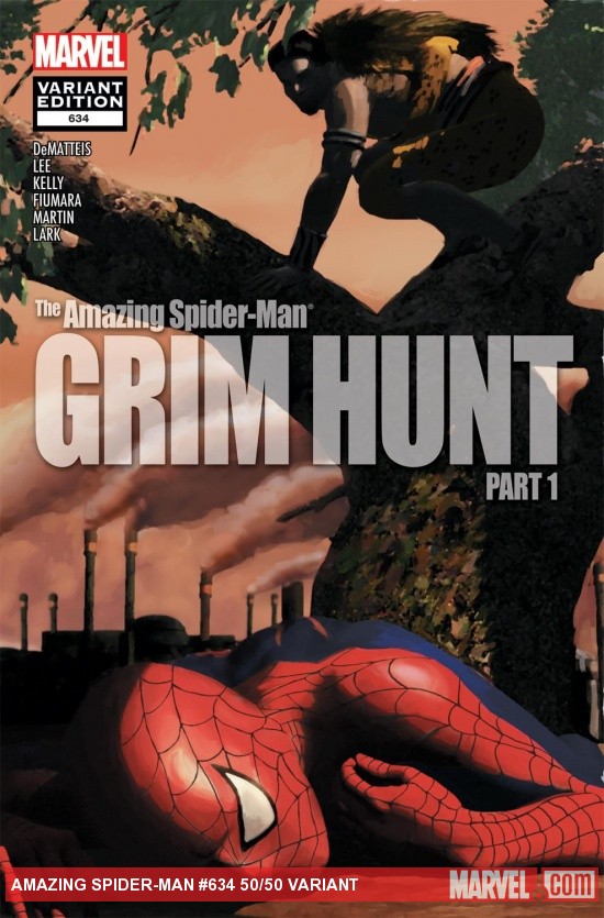 Amazing Spider-Man (1999) #634, 50/50 Variant