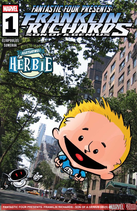 FANTASTIC FOUR PRESENTS: FRANKLIN RICHARDS - SON OF A GENIUS #1 (2025 - Present)