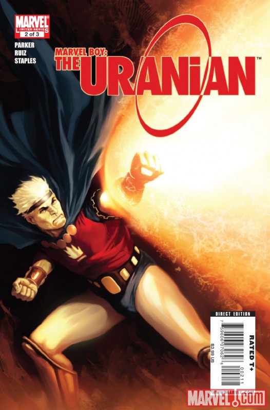 MARVEL BOY: THE URANIAN #2 Cover by Marko Djurdjevic