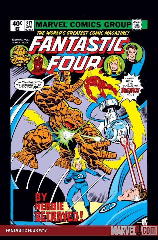 FANTASTIC FOUR #217