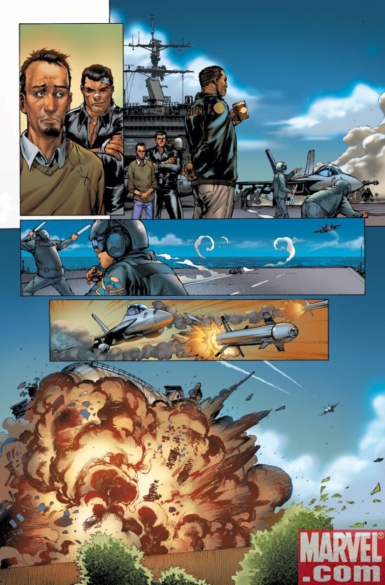 AGENTS OF ATLAS #1 preview art by Carlo Pagulayan