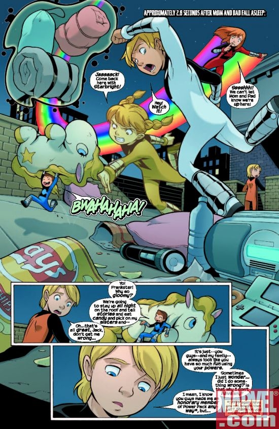 POWER PACK: DAY ONE #1 Interior Art