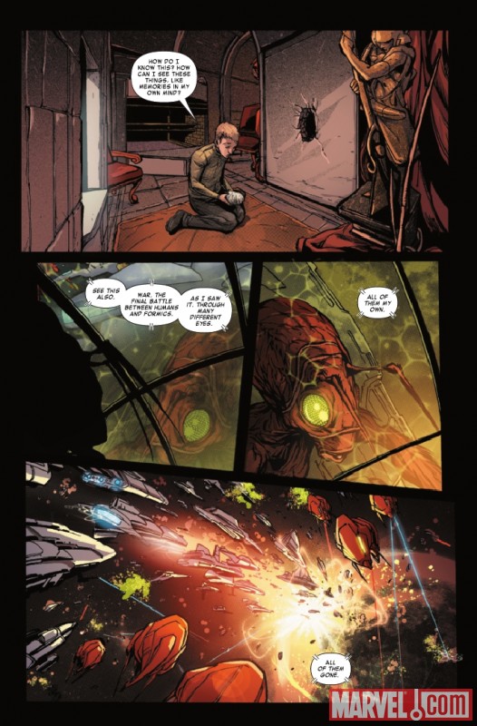 ORSON SCOTT CARD'S ENDER IN EXILE #5 preview page by Pop Mahn