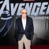 Stan Lee at the Avengers red carpet premiere