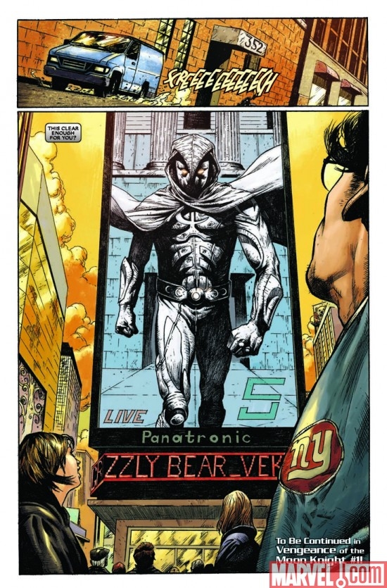 VENGEANCE OF THE MOON KNIGHT #1 Interior Art