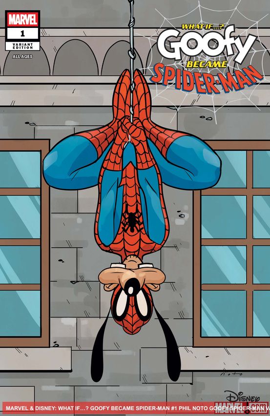 MARVEL & DISNEY: WHAT IF…? GOOFY BECAME SPIDER-MAN (2025) #1 (Variant)