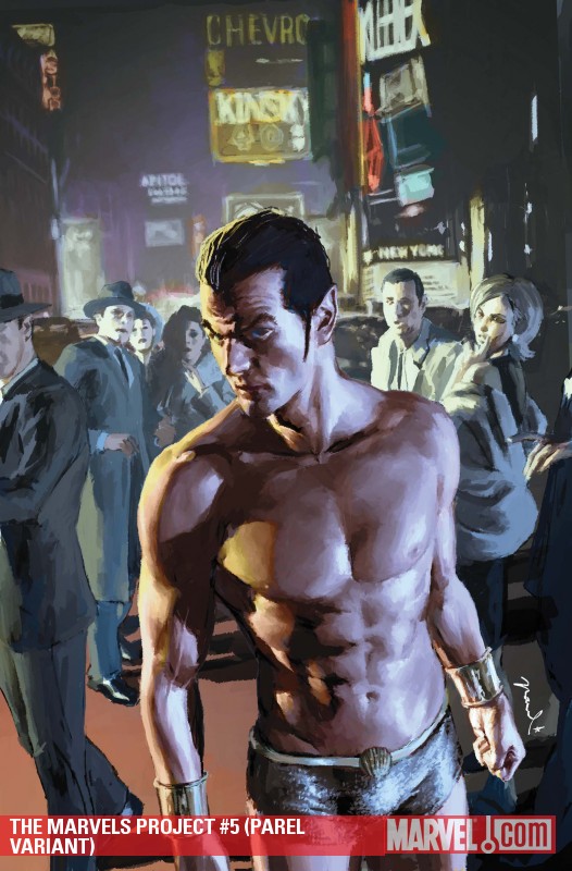 The Marvels Project (2009) #5 (PAREL VARIANT)