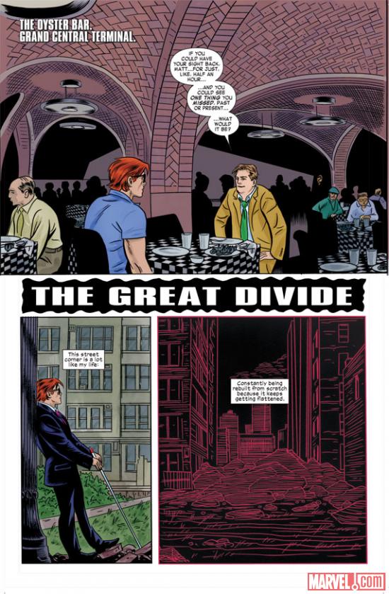 Daredevil #17 preview art by Michael Allred