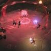 Screenshot of Iron Man and Scarlet Witch in action in Marvel Heroes