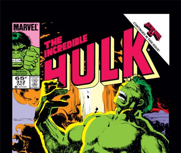 Incredible Hulk (1962) #312 Cover