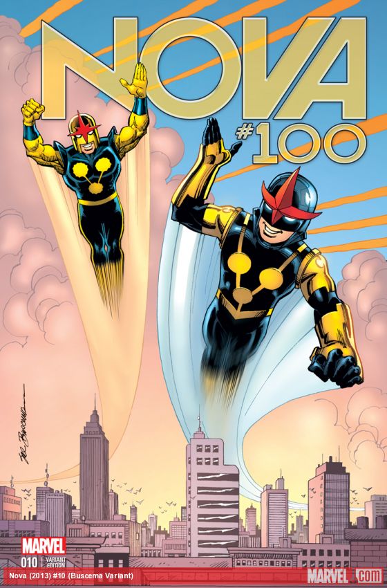 Nova (2013) #10 (Buscema Variant)