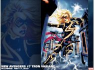 New Avengers #7 Tron variant cover by Mark Brooks