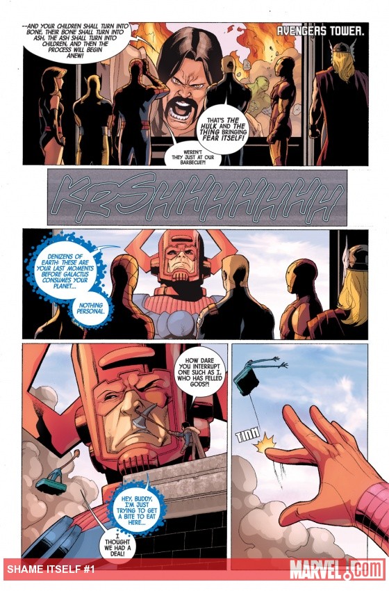 Shame Itself #1 preview art by Clayton Henry