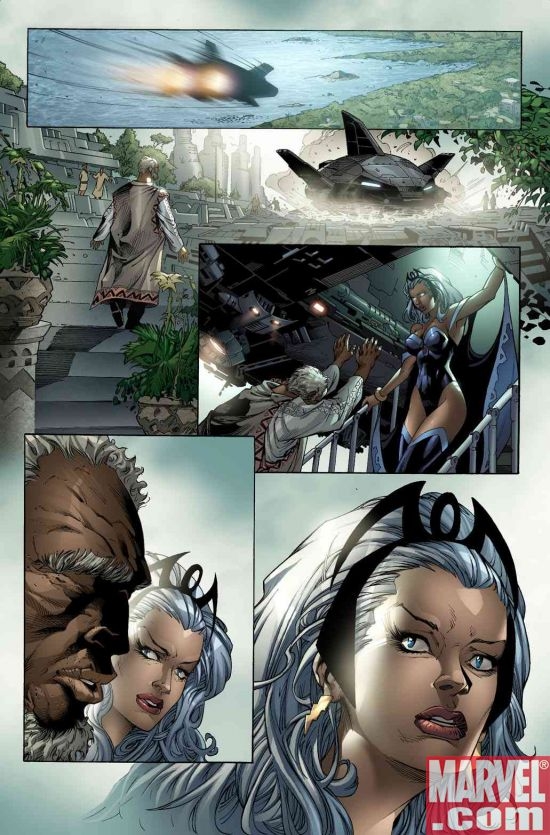 X-MEN: WORLDS APART #1 preview art