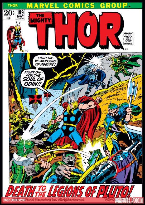 Thor (1966) #199 Cover