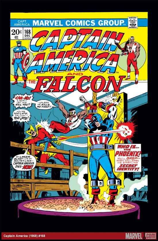 Captain America (1968) #168 Cover