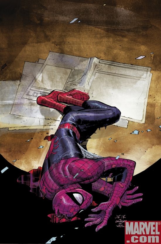 AMAZING SPIDER-MAN #588 cover by John Romita Jr.