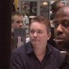 Perkins at the Marvel booth