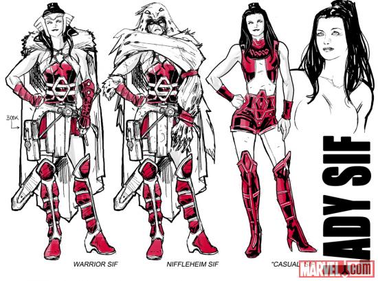 Sif designs by Valerio Schiti