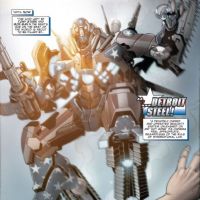 INVINCIBLE IRON MAN #26 preview art by Salvador Larroca