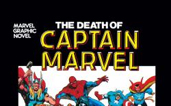 Marvel Graphic Novel 1: The Death of Captain Marvel (0000) #1 Cover