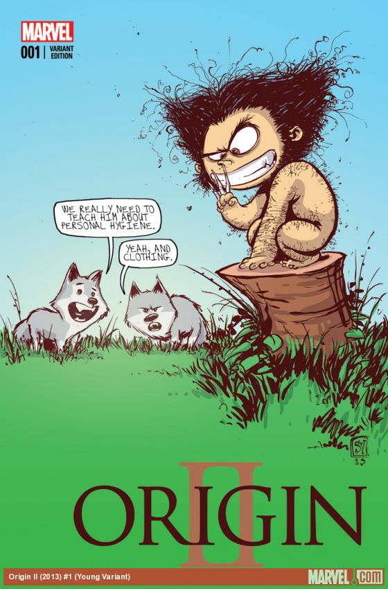 Origin II (2013) #1 (Young Variant)