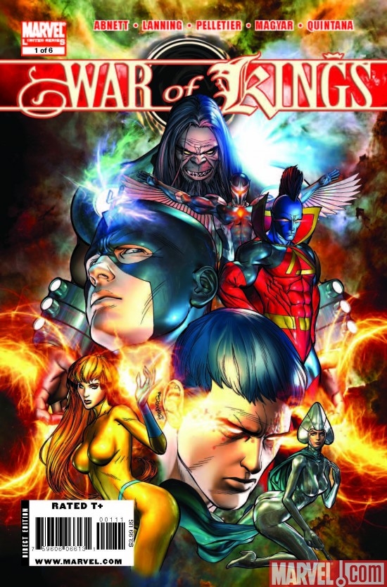WAR OF KINGS #1 Peterson Cover