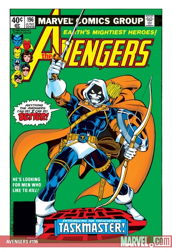 AVENGERS #196 COVER