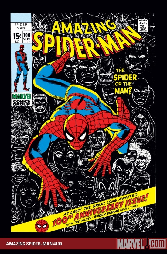 AMAZING SPIDER-MAN #100 COVER