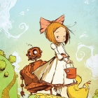 Ozma of Oz #1 cover by Skottie Young