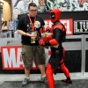 San Diego Comic-Con 2011: Agent_M with a Deadpool costumer
