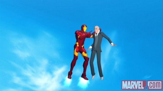 Screenshot from Iron Man: Armored Adventures Season 2, Episode 13