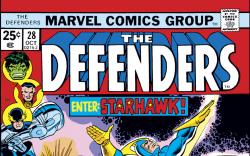Defenders (1972) #28 Cover