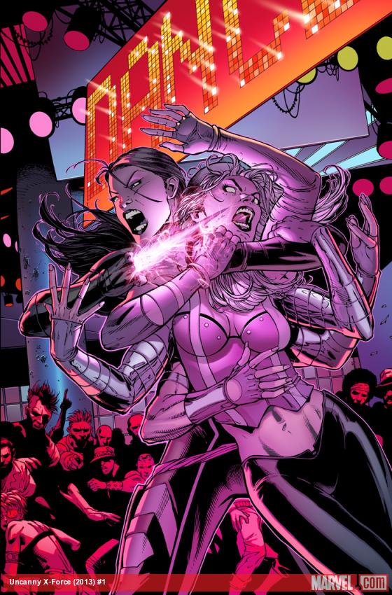 Uncanny X-Force (2013) #1 preview art by Ron Garney