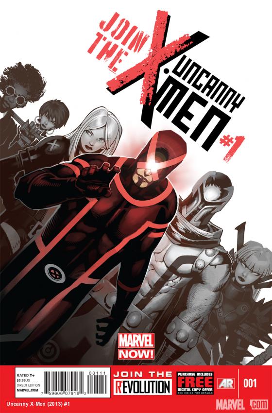 Uncanny X-Men #1 cover art by Chris Bachalo