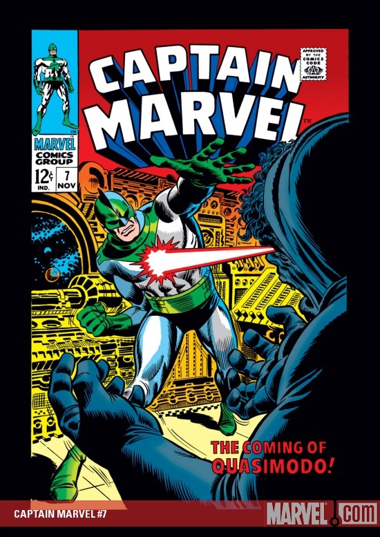 CAPTAIN MARVEL #7 COVER