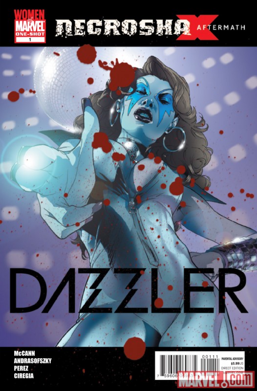 DAZZLER #1 cover by Kalman Andrasofszky