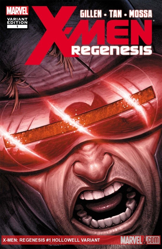 X-Men: Regenesis (2011) #1, Hollowell Variant cover