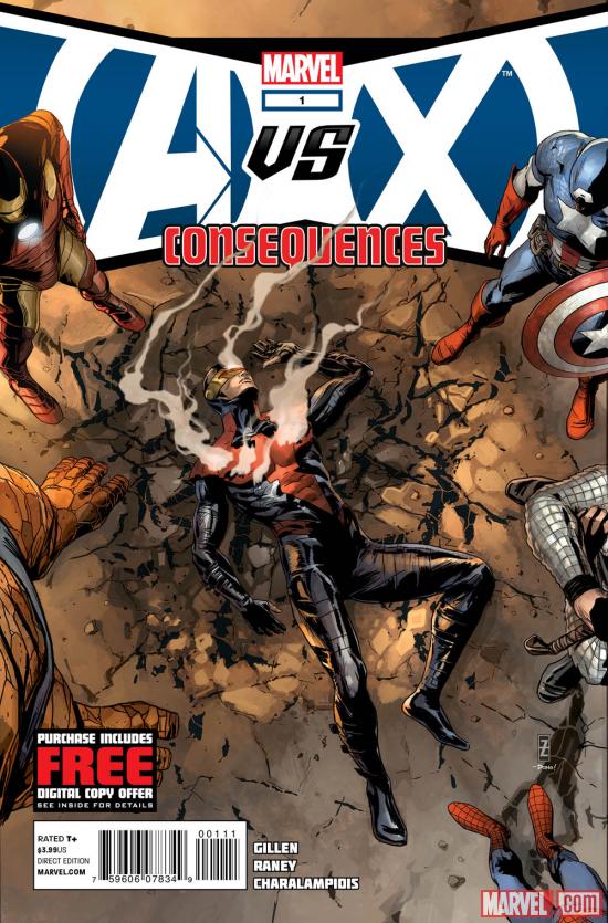 AvX: Consequences #1 cover by Patrick Zircher