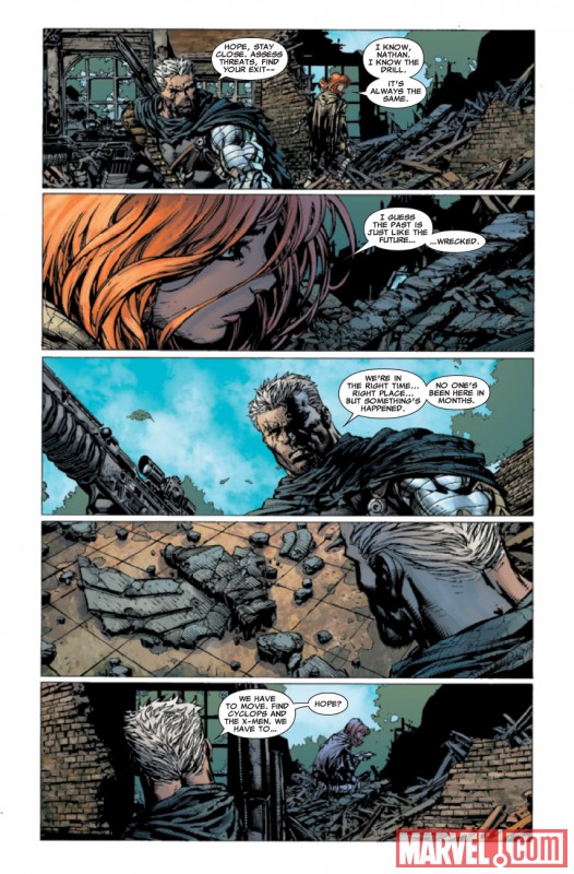 X-MEN: SECOND COMING #1 Recap Page