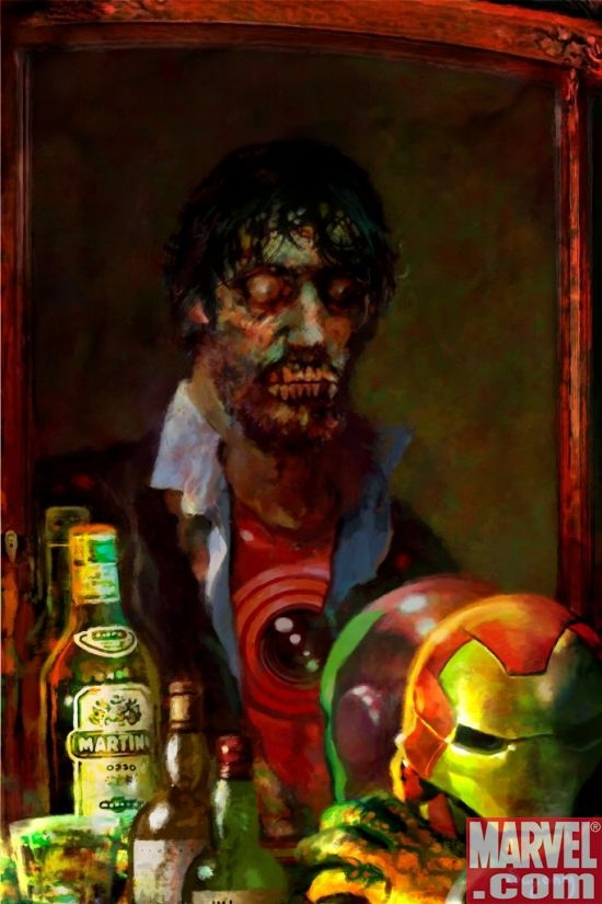 MARVEL ZOMBIES HC Iron Man Cover