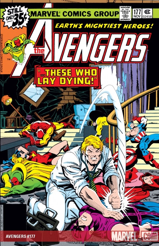 AVENGERS #177 COVER