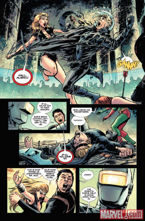 Atlas #4 preview art by Gabriel Hardman