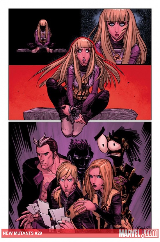 New Mutants #29 Preview Art by David Lafuente