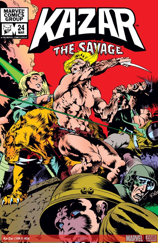 Ka-Zar the Savage (1981) #24