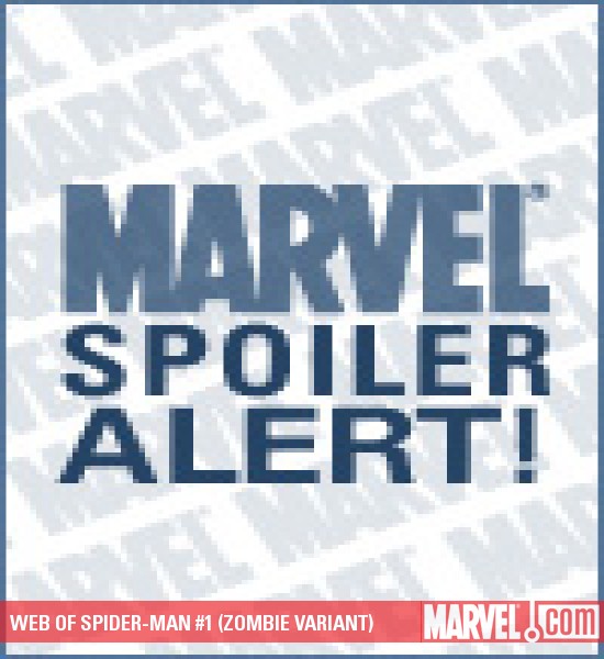 Web of Spider-Man (2009) #1 (ZOMBIE VARIANT)