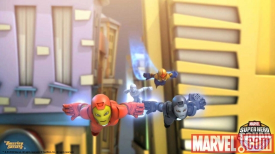 Super Hero Squad Online CG trailer screenshot