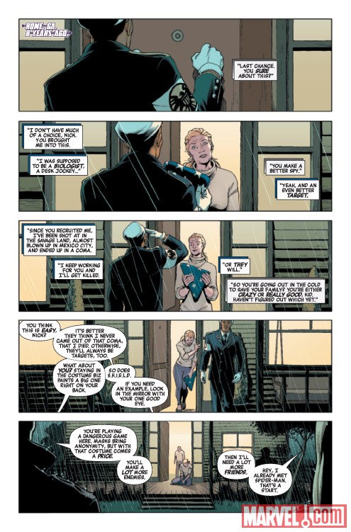 HAWKEYE & MOCKINGBIRD #2 preview art by David Lopez